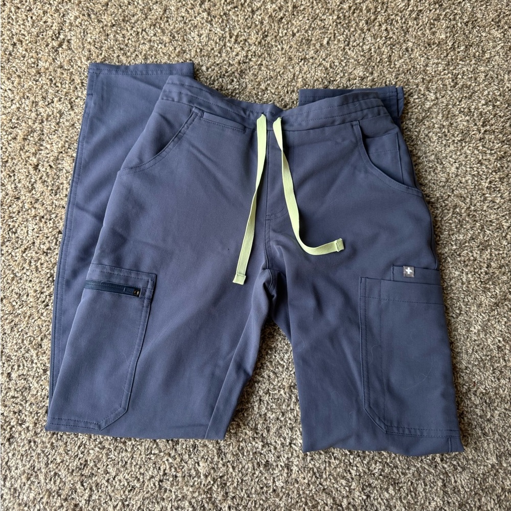 Figs Space Navy Yola scrub pants